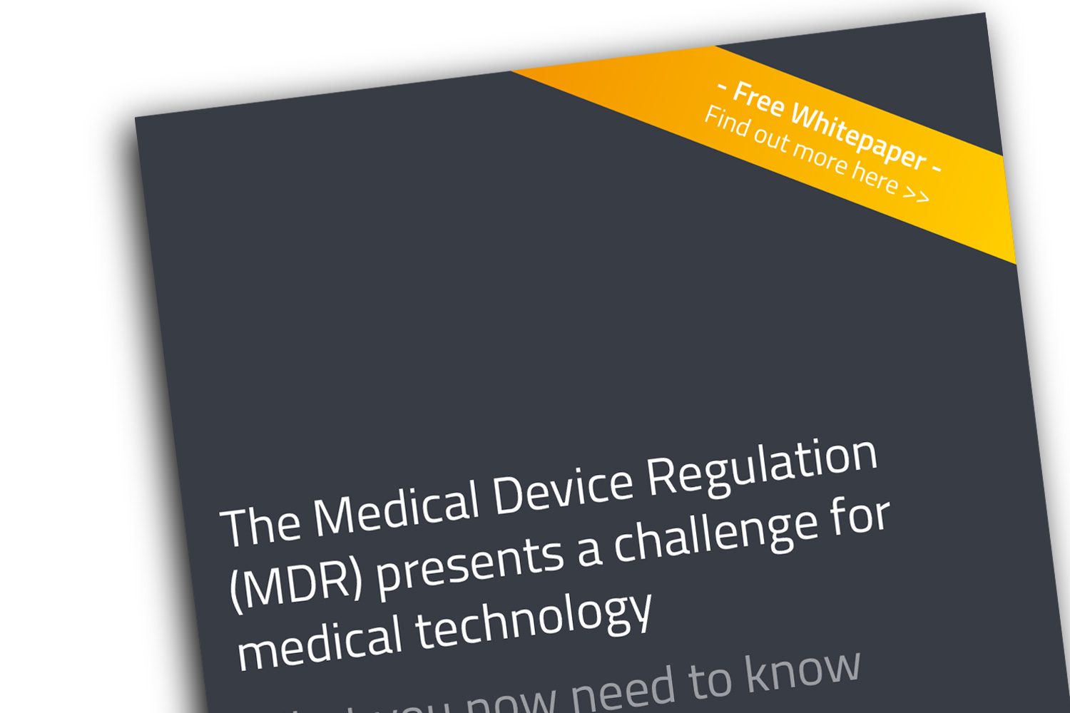 Medical Device Regulation Whitepaper Medical Device Regulation Whitepaper